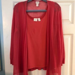 Chico’s Cardigan and Cami